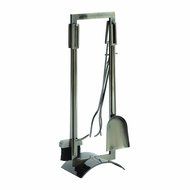Pleasant Hearth 5 Piece Plated Pewter Fireplace Toolset
