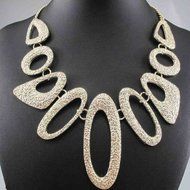 Women Scrub Hollow up collar Pendants Statement Necklace Jewelry Accessories