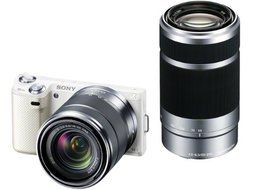 SONY mirrorless interchangeable lens camera ? NEX-5N double zoom lens kit White NEX-5NY / W - International Version...