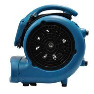 XPOWER P-830 1 HP 3600 CFM 3 Speeds Professional Air Mover Careprt Dryer Floor Fan - Blue N2