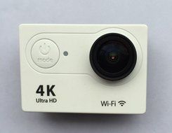 Holysun Sports Action Camera Ultra 4K with wifi 170 degree View Angle(White) N4