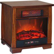 Heat Wave Infrared Quartz Heater with Flame Effect