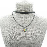 Dixperfect Vintage 90s Choker Necklaces with Pendant for Women N8