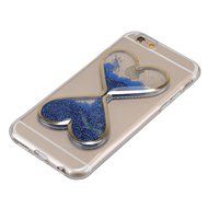 iPhone 7 Case,Phezen Bling Glitter Soft Gel Clear TPU Case for iPhone 7 ,Glow in the Dark Luminous Heart Flowing... N2