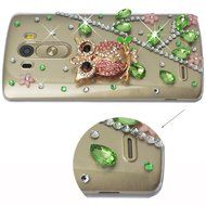 LG G5 Case, LG G5 Bling Case-Spritech(TM) 3D Handmade Colorful Diamond Bling with Butterfly Flower Decoration... N6