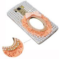 LG G5 Case, LG G5 Bling Case-Spritech(TM) 3D Handmade Colorful Diamond Bling with Butterfly Flower Decoration... N9