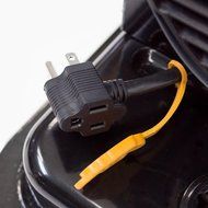 Kerosene Heater Forced-Air Features 2 Heat Options, Tip-Over Safety Switch, Wheels and Wrap Cord for Portability... N3