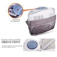 Airlux Battery-powered Cordless Dehumidifier Designed to Eliminate Excess Moisture from Small Rooms &amp; Spaces,...