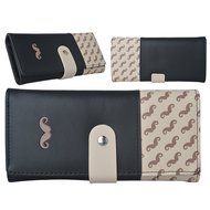 Spritech(TM) Women Girl PU Leather Clutch Wallet Credit Card Holder Zip Phone Handbag N30