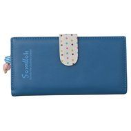 Spritech(TM) Women Girl PU Leather Clutch Wallet Credit Card Holder Zip Phone Handbag N39
