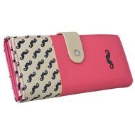 Spritech(TM) Women Girl PU Leather Clutch Wallet Credit Card Holder Zip Phone Handbag N42