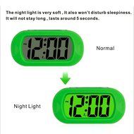 Plumeet Digital Large LCD Easy Setting Travel Alarm Clock with Snooze Good Backlight of 3 AAA Batteries Powered... N3