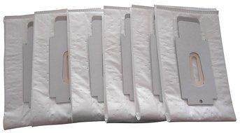 Oreck Type CC HEPA Vacuum Filter Bag, For Style 713 or Type CC Upright Vacuum (6 Bags) By Vacow ClearFlow TM N2