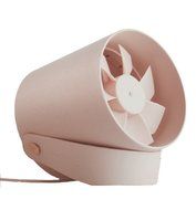 Iwonderful Mini USB Metal Table Fan, Personal Dural-tuorbo Desktop Fan with 2 Speed N2