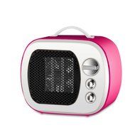 Rubility New Mini Household Warmer Speaker Shape Heater 500w (White) N4