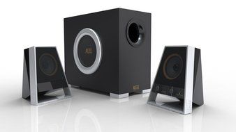 Altec Lansing VS3030 High Performance 2.0 Speaker System N3