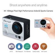 Iearl IE8000 Ultra HD 4K Sport Action Camera 2 Inch WiFi HDMI 16MP 30M Waterproof 170 Degrees Wide Viewing Angle... N9