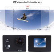 W8 1080P 30FPS 12MP Wifi Waterproof 30M Shockproof 170&deg; Wide Angle 1.5" Screen Outdoor Action Sports Camera Camcorder... N14