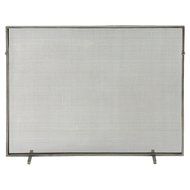 Modern Classic Simple Iron Fireplace Screen - Gold N8