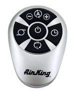 Air King 8132 Oscillating Ceramic Heater with Programmable Thermostat, 7-hour Timer and Remote Control