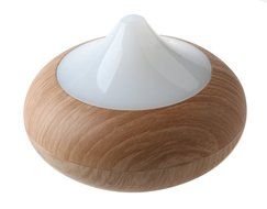 Cool Mist Humidifier Filter Free Ultrasonic Aroma Essential Oil Diffuser 100ml (Khaki) N8