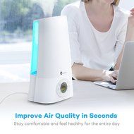 Cool Mist Humidifier with LED Display, TaoTronics Ultrasonic Air Humidifers with Large 5L Capacity, Adjustable... N3