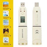 Docooler Mini Portable LCD Display Digital Temperature Meter Recorder Thermometer Temp Humidity Datalogger with...