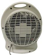 2) HOLMES HFH113 Electric Fan Forced Heater Thermostat Personal Portable White