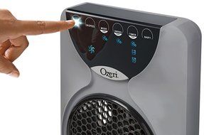 Ozeri 3x Tower Fan (44") with Passive Noise Reduction Technology N2
