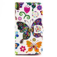 LG Leon/LG Tribute 2 LS665 Case-Yaheeda Pu Leather Wallet Flip Open Pocket ID Card Holder Slots Case Pouch Cover... N7