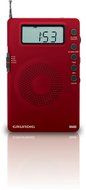 Eton Grundig M400 Super Compact - Goes Everywhere - AM/FM/Shortwave Digital Radio - Red (NGM400R) N6
