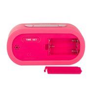 Plumeet Easy Setting Silicone Protective Cover Digital Silent LCD Large Screen Desk Bedside Alarm Clock With Snooze... N10