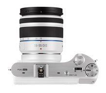 Samsung NX300M 20.3MP CMOS Smart WiFi &amp; NFC Mirrorless Digital Camera with 18-55mm Lens and 3.3" AMOLED Touch... N15