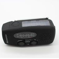 [ 2-PACK Upgraded Version ] iRonsnow 088+ [1000mAh] Solar Hand Crank Radio AM/FM/NOAA/WB Weather Emergency Radio... N18