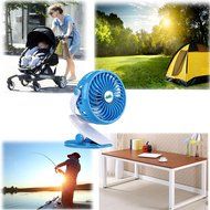 AOTOP Rechargeable Clip on Fan, Quietness, Adjustable (Pink) N2