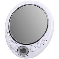 AM/FM Alarm Clock Shower Radio with Fog Resistant Mirror