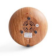 Qedertek Wood Grain 160ml Vase Version Ultrasonic Essential Aromatherapy Oil Diffuser Humidifier with Adjustable... N4