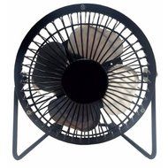 LavoHome 4" High Velocity Personal Office Mini Fan, Black