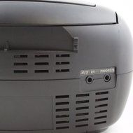 Tyler Portable Sport Stereo CD Player TAU101-BL with AM/FM Radio and Aux &amp; Headphone Jack Line-In (Blue) N8