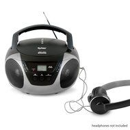 Tyler Portable Sport Stereo CD Player TAU101-BL with AM/FM Radio and Aux &amp; Headphone Jack Line-In (Blue) N13