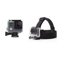 GoPro Hero+ w/ AmazonBasics Headstrap