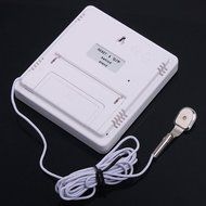 1 X Digital LCD Temperature Thermometer Humidity Meter Clock show Indoor &amp; Outdoor temperature