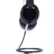 Zeskit Headphones Cable - Silver Plated Copper Conductor, 3.5mm Stereo Audio Jack, Tangle Free Cord (4 feet, Dark... N6