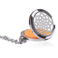 Fragrance Scented Necklace, Essential Oil Diffuser Necklace Perfume Locket for Girls or Women Gift Set Hypo-Allergenic... N4