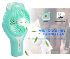 Topwell Handheld Mini USB Misting Fan Water Spray Fan Rechargeable Portable Personal Cooling Mist Humidifier Fan...