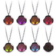 Fragrance Scented Necklace, Essential Oil Diffuser Necklace Perfume Locket for Girls or Women Gift Set Hypo-Allergenic... N5