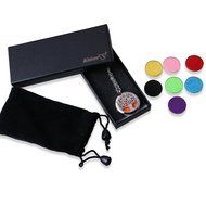 Fragrance Scented Necklace, Essential Oil Diffuser Necklace Perfume Locket for Girls or Women Gift Set Hypo-Allergenic... N7