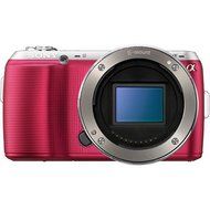 Sony Alpha NEX-C3 Digital Camera Body (Pink) - International Version (No Warranty) N2