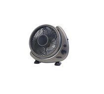 Soleus Air FTY-25G Table Fan with Rotating Grill