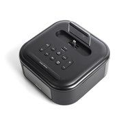 iHome iPL23 Stereo FM Clock Radio with Lightning Dock Charge/Play for iPhone 5/5S 6/6Plus 7/7Plus with USB Out... N2